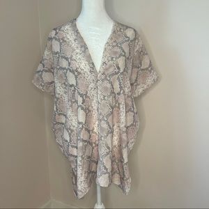 Karlie Snakeskin Tunic